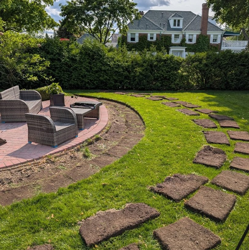 Lawn & Order Property Maintenance landscaping work