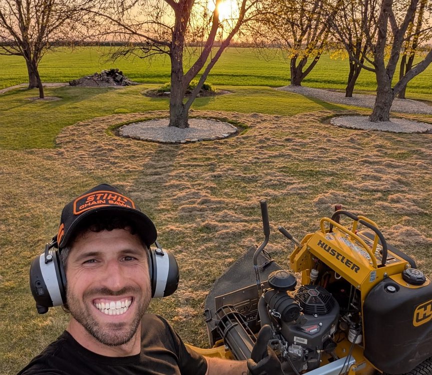 Lawn & Order Property Maintenance landscaping work