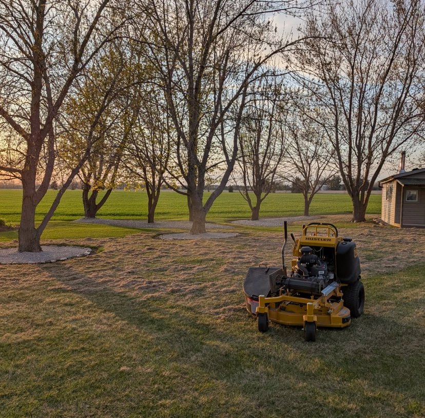 Lawn & Order Property Maintenance landscaping work